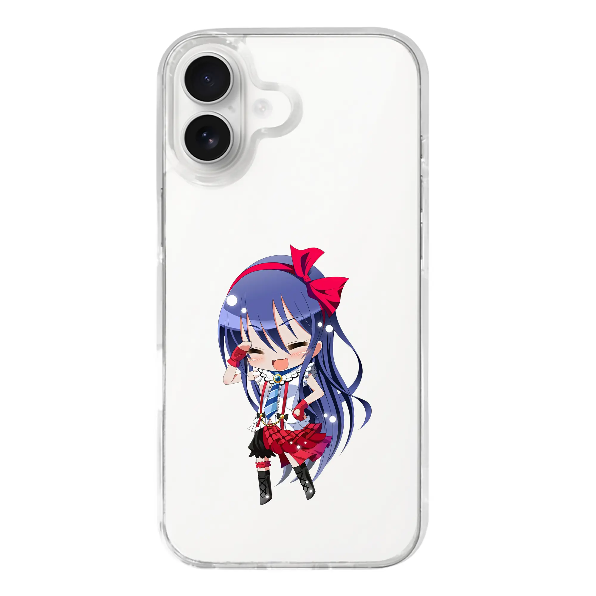 Love Live! グッズ,園田海未 - iPhone 17シリーズ 透明スマホケース – 薄型・耐衝撃・精密フィット保護カバー